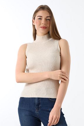 بلوز بژ زنانه ساده Devinka - کد 883531888