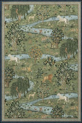 فرش رنگی قابل شستشو Rugs Modern Halı - کد 828114153