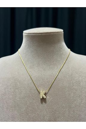 گردنبند استیل ( فولاد ) زرد زنانه استیل (فولاد) HALSE - کد 883533143