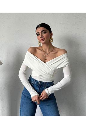 بلوز نباتی زنانه ساده boutiquemery - کد 883551616