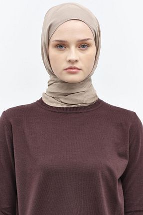 شال بژ زنانه ویسکون Tuğba - کد 883553639