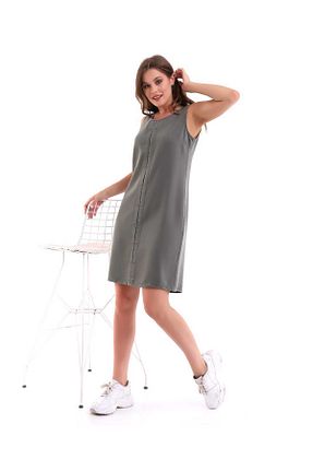 لباس خاکی زنانه Liyosel ALDAGİY - کد 883550669