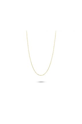 گردنبند طلا زرد زنانه 14 عیار Safir Kuyumculuk - کد 883585556