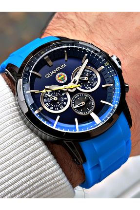 ساعت مچی مشکی مردانه 41-45 میلی متر Quantum - کد 883742175