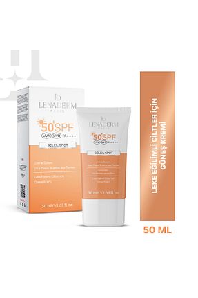 کرم ضد آفتاب بدن SPF 50 + Lenaderm - کد 883587975