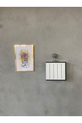 قفسه دیواری مشکی 39 سانتی متر Genel Markalar - کد 855726239