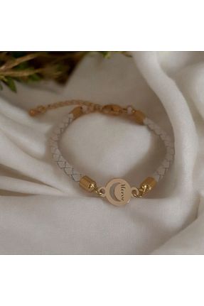 دستبند طلا رنگی زنانه 14 عیار ARCHINO GOLD - کد 903887484