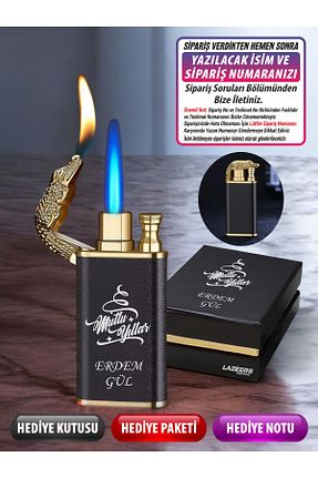 فندک کمپ مشکی LAZZERS HEDİYELİK - کد 883601723