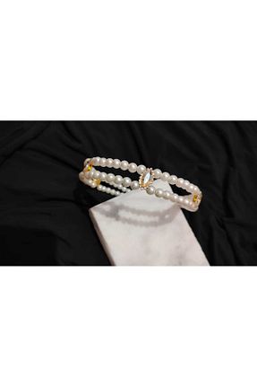 تاج بژ زنانه فلزی MARYY - کد 883620016