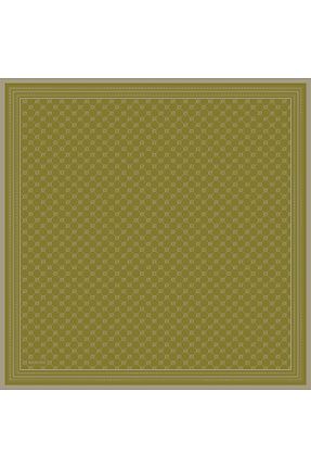 شال سبز زنانه پنبه ای MONOOR - کد 883143720
