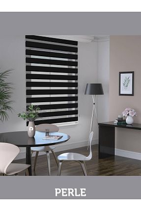 پرده کشوئی مشکی Zebra Perle - کد 883743364