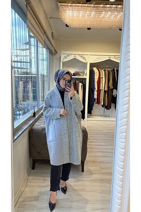 ترنچکت طوسی زنانه بدون آستر Invee - کد 883817209