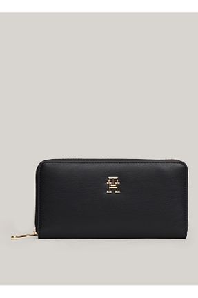 کیف پول مشکی زنانه Tommy Hilfiger - کد 883763474