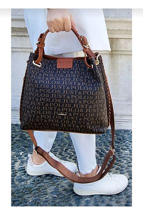 کیف دوشی مشکی زنانه چرم مصنوعی Just Polo - کد 449812691