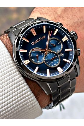 ساعت مچی طوسی مردانه 41-45 میلی متر Quantum - کد 767676953
