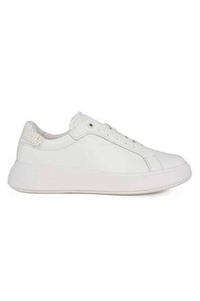 کفش اسنیکر سفید مردانه بند دار Calvin Klein - کد 883828472