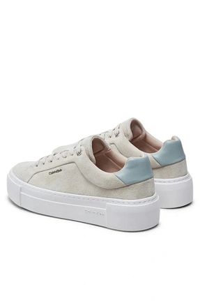 کفش اسنیکر سفید زنانه بند دار Calvin Klein - کد 883829102