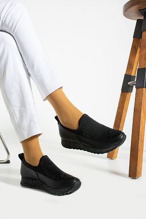 کفش کلاسیک مشکی زنانه پلی اورتان KAOF SHOES - کد 781977098