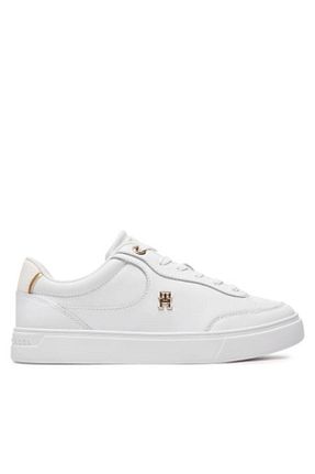 کفش کلاسیک طلائی زنانه چرم خالص Tommy Hilfiger - کد 883837068