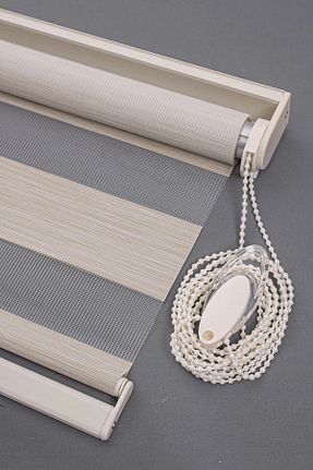 پرده کشوئی قهوه ای کلاسیک Stor Noveva Home - کد 762590545