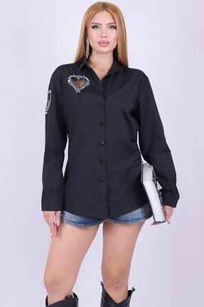 پیراهن مشکی زنانه رگولار RICH GLAM - کد 883853052