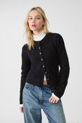 رویه مشکی زنانه اکریلیک Stradivarius - کد 883875093