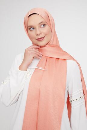 شال صورتی زنانه پلی استر Levidor - کد 883927093