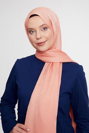 شال صورتی زنانه پلی استر Levidor - کد 883927310