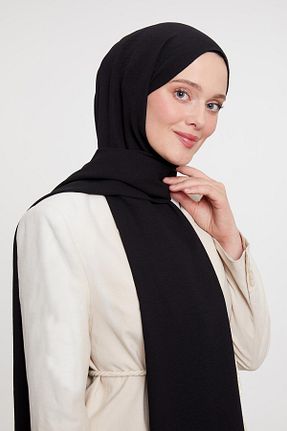 شال مشکی زنانه پلی استر Levidor - کد 883926027