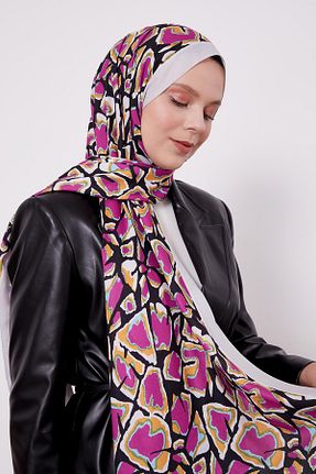 شال قهوه ای زنانه پلی استر Levidor - کد 883926989