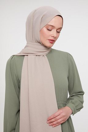 شال قهوه ای زنانه پلی استر Levidor - کد 883926084