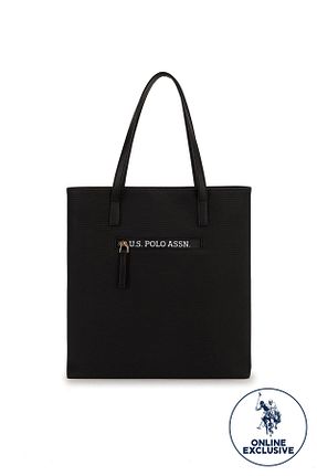 کیف دوشی مشکی زنانه پلی استر U.S. Polo Assn. - کد 86575424