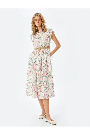 لباس فیروزه ای زنانه بافتنی Koton - کد 883915574