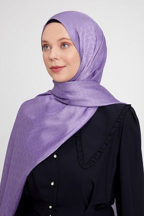 شال بنفش زنانه پلی استر Levidor - کد 883928124