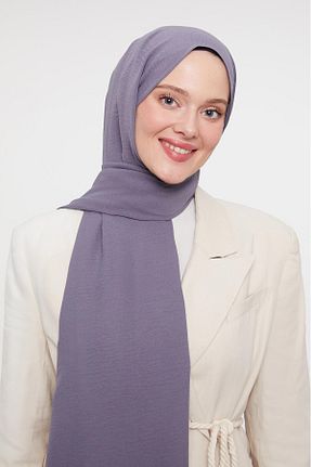 شال طوسی زنانه پلی استر Levidor - کد 883925800
