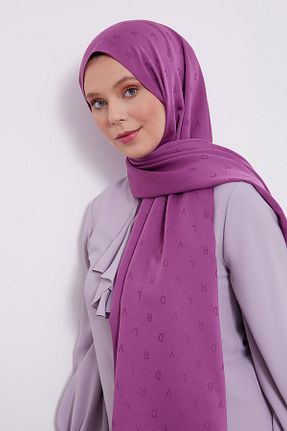 شال صورتی زنانه پلی استر Levidor - کد 883927066