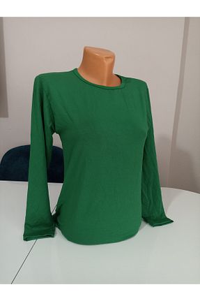 بادی سبز زنانه یقه دوچرخه SH Boutique - کد 883914345