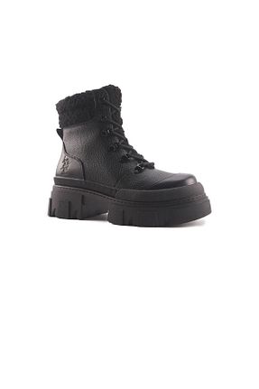 بوت / نیم بوت مشکی زنانه چرم مصنوعی U.S. Polo Assn. - کد 874717197