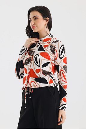پیراهن نارنجی زنانه Relaxed BRZ COLLECTION - کد 883951528
