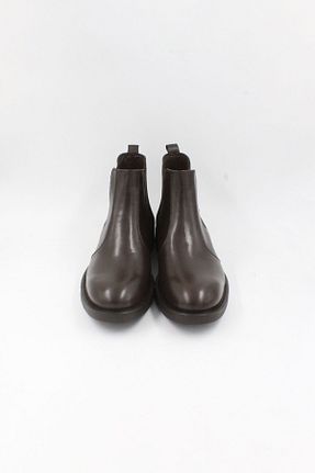 بوت / نیم بوت قهوه ای مردانه چرم خالص ENDİCAN - کد 883984360