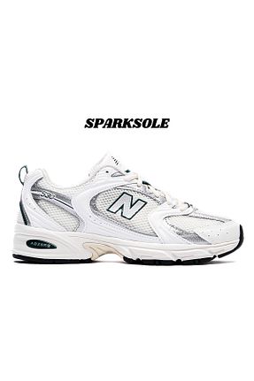 کفش اسنیکر طوسی زنانه بند دار New Balance - کد 884066433