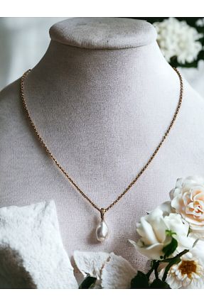 گردنبند مروارید سفید FAYRA ACCESSORIES - کد 878788791