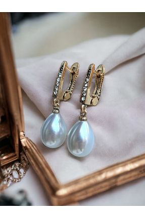 گوشواره مروارید سفید FAYRA ACCESSORIES - کد 878794118