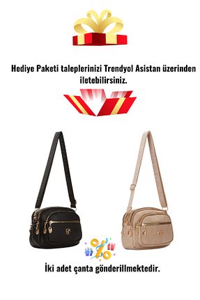 کیف دوشی مشکی زنانه چرم مصنوعی Adelina Bags - کد 867155050