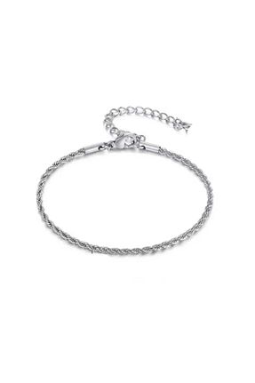 دستبند استیل (فولاد) مردانه استیل (فولاد) QAS - کد 834098659