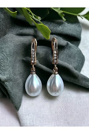 گوشواره مروارید سفید FAYRA ACCESSORIES - کد 878794118
