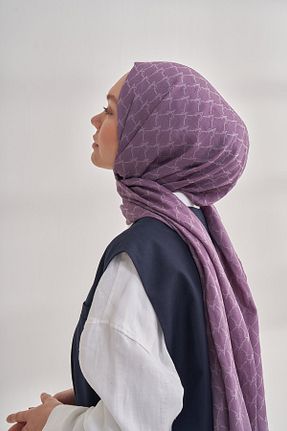 شال بنفش زنانه پلی استر ARMANDA - کد 884071869