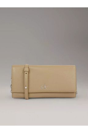 کیف دوشی بژ زنانه Calvin Klein - کد 884079354