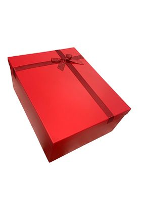 جعبه دکوراتیو قرمز Mukavva PAZARAKOŞ - کد 837356074
