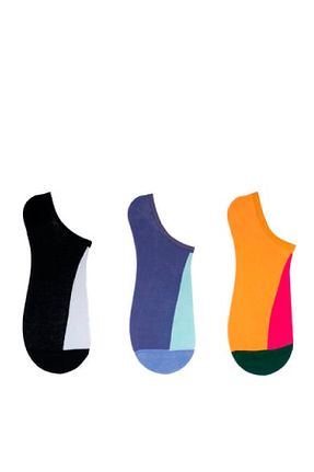 جوراب رنگی زنانه پنبه - الاستین The Socks Company - کد 757327680